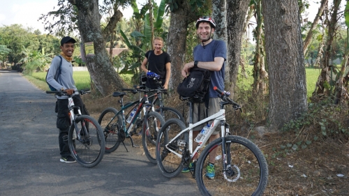 unser Guide Bayu und Claus aus Dnemark