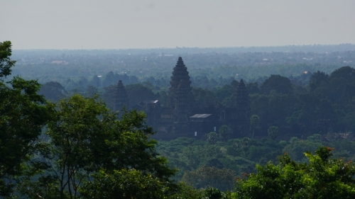 Blick vom Hgel Phnom Bakheng